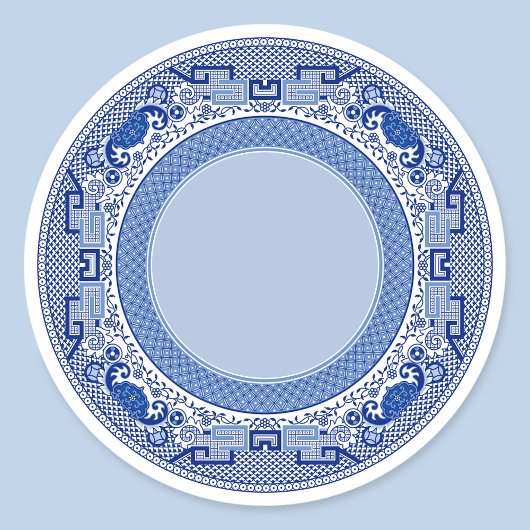 Stickers Willow Bleu