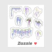 Stickers Wisteria (Feuille)
