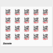 Stickers 'With Love' (Feuille)