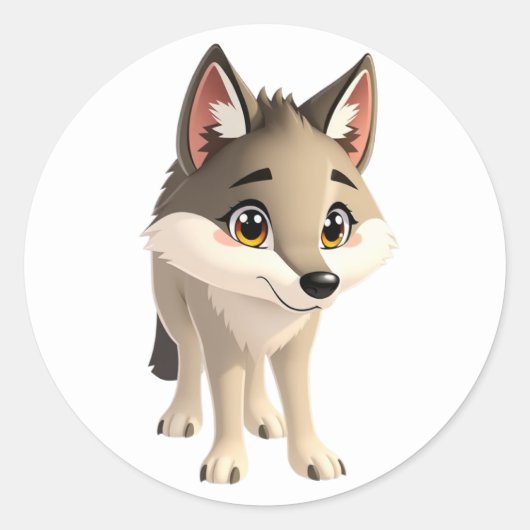 Stickers Wolf (Devant)