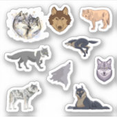 Stickers Wolf (Devant)