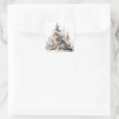 Stickers Wolf d'hiver (Sac)