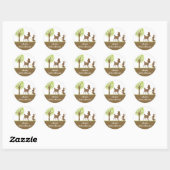 Stickers Woodland (Feuille)