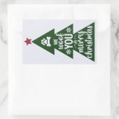 Stickers Woof Joyeux Noël (Sac)