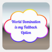 Stickers World Domination (Devant)