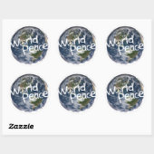 Stickers World Peace (Feuille)