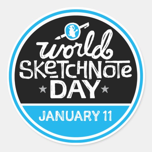 Stickers World Sketchnote Day (Devant)