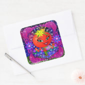 Stickers WQ Saucy Tomato "Say Cheese" (Enveloppe)