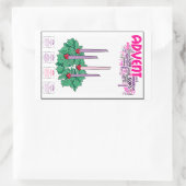 Stickers Wreath de l'Avent : Idée de classe amusan (Sac)