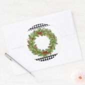 Stickers Wreath Holiday (Enveloppe)