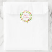 Stickers Wreath Holiday (Sac)