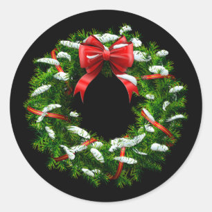Stickers Wreath Holiday