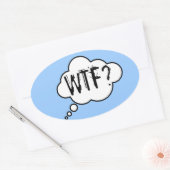 Stickers "WTF" (Enveloppe)