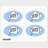 Stickers "WTF" (Feuille)