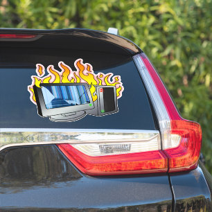 Stickers X-Large 14" x 14" en vinyle découpé sur m