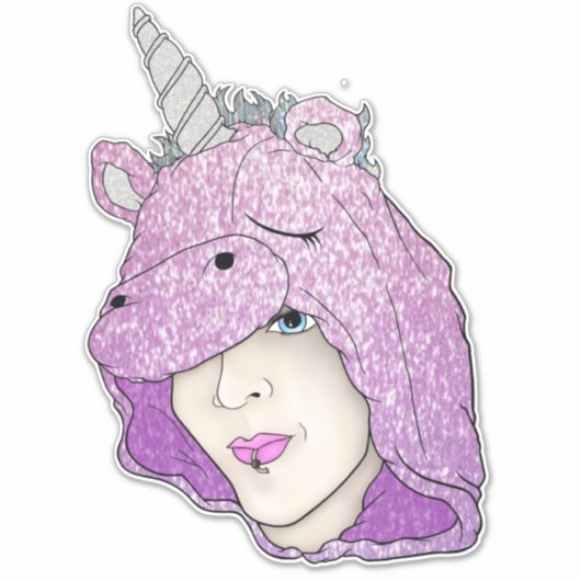 Stickers X-Large 14" x 14" en vinyle découpé sur m (Devant)