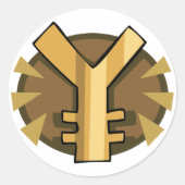 Stickers Yen (Devant)