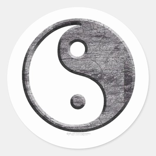 Stickers Yin Yang (Devant)