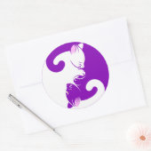 Stickers Yin Yang Cats (Vous pouvez le voir ?) (Enveloppe)
