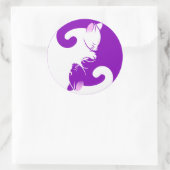 Stickers Yin Yang Cats (Vous pouvez le voir ?) (Sac)