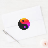 Stickers Yin Yang Personnalisés (Enveloppe)