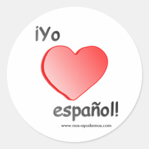 Stickers Yo quiero español