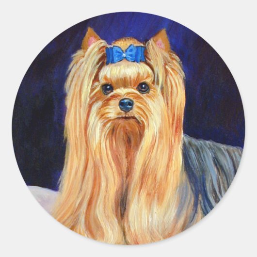 Stickers Yorkshire Terrier (Devant)