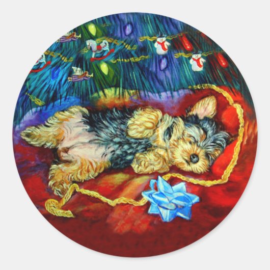 Stickers Yorkshire Terrier (Devant)