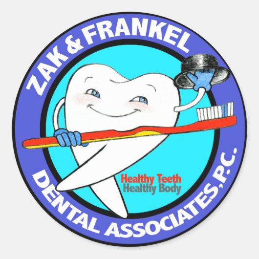 Stickers Zak & Frankel (Devant)