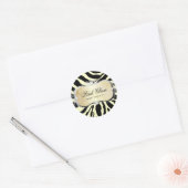 Stickers Zebra 311 Plate-crème au beurre lavande (Enveloppe)