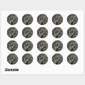 Stickers "Zebra Eye" (Feuille)