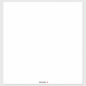 Stickers Zebra Fille Boss (Feuille)