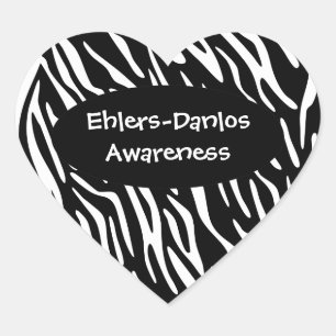 Stickers Zebra Stripe Sensibilisation Ehlers-Danlo