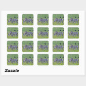 Stickers Zebra Tanzanie (Feuille)