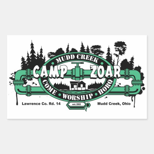 Stickers Zoar Camp (Devant)