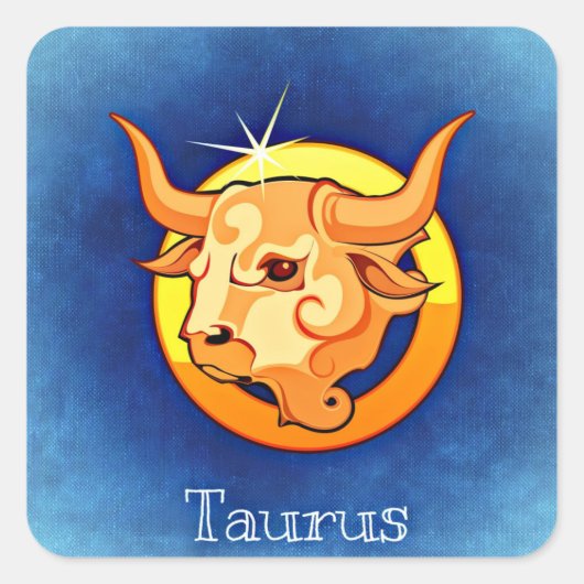 stickers zodiac taurus (Devant)