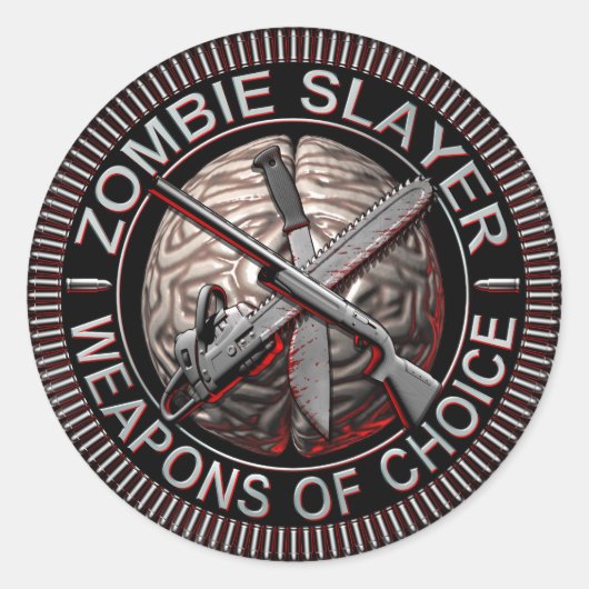 Stickers Zombie (Devant)