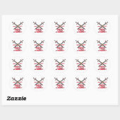 Stickers Zombie (Feuille)