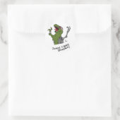 Stickers Zombie Cyborg Dinosaure (Sac)