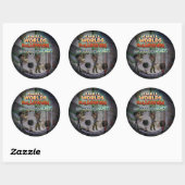 Stickers Zombie Halloween Small Worlds (Feuille)