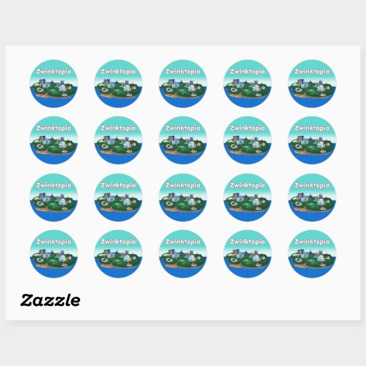Stickers Zwinktopia (Feuille)