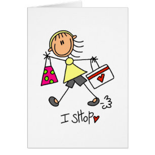 Stickfiguur voor winkelgebruik