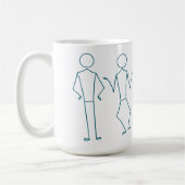 Stickman Collection Set de Mug Café (Gauche)