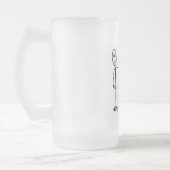 Stickman drink biergrappig matglas bierpul (Links)
