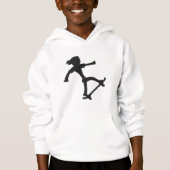 Stickman Skateboard Sweat - shirt à capuche (Devant)