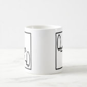 Stickman Stairs - Gevaar Koffiemok (Center)