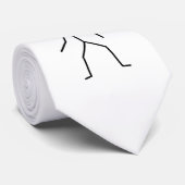 Stickman Stropdas (Opgerold)