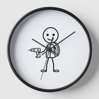 Stickmen aan het werk - De elektricien