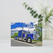 Sticks Peterbilt 359 Briefkaart (Staand voorkant)