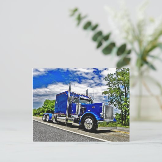 Sticks Peterbilt 359 Carte postale (Debout devant)